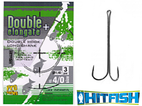 HitFish Double Elongate Hook Plus