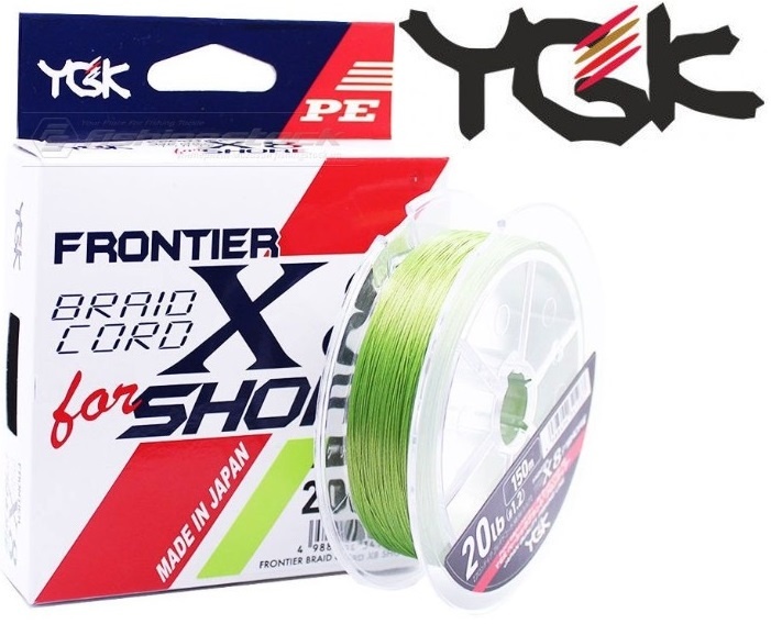 YGK Frontier Braid Cord PE X8