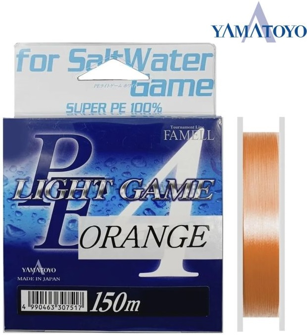 Yamatoyo PE Light Game 150m Orange