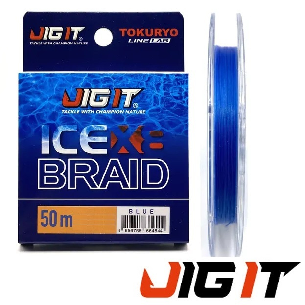 Jig It x Tokuryo Ice Braid X8 Blue 50m