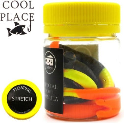 Мягкие приманки Cool Place Bomber Stretch Floating 3.2&quot; #Black Yellow Orange
