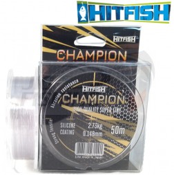 Леска HitFish Champion 50m 0.105mm 1.28kg