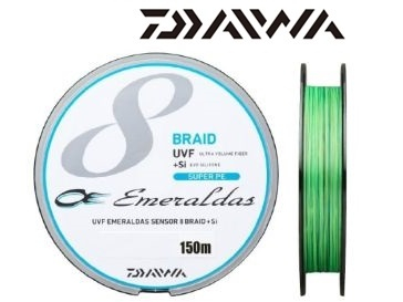 Daiwa OE Emeraldas 8 Braid UVF+Si Super PE 150m