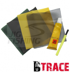 Ремкомплект для палатки BTrace (заплаты всех тканей + клей) А0300