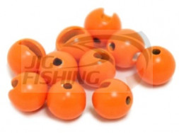 Вольфрамовые головки с вырезом Trout Orange 2.8mm 0.2gr (5шт/уп)