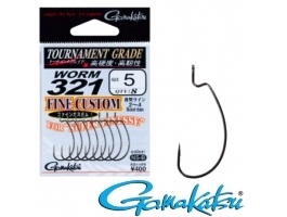 Gamakatsu Worm 321 Fine Custom