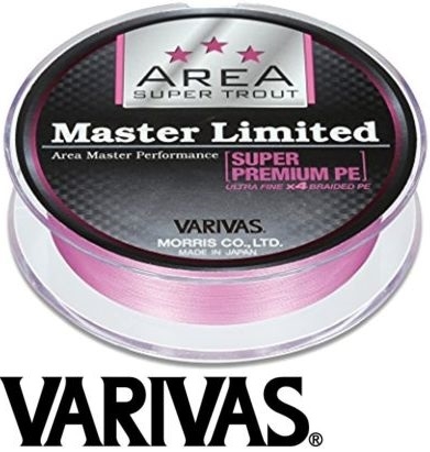 Varivas Area Super Trout Master Limited Pink 75m