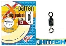 HitFish X-Patten Rolling Swivel