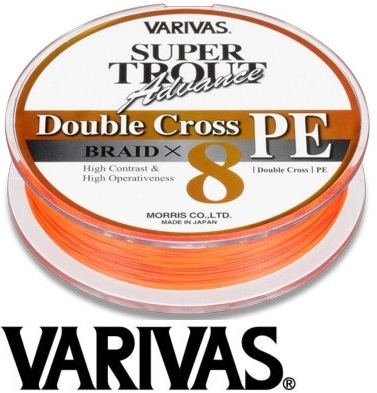 Varivas Super Trout Advance Double Cross Orange 100m