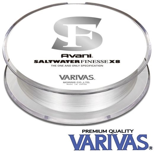 Varivas Avani Salt Water Finesse PE X8 150m White