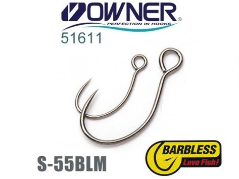 Owner/C'ultiva Trout Salmons S-55BLM (Barbless)