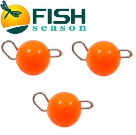 Груз разборная чебурашка Fish Season Orange вольфрам