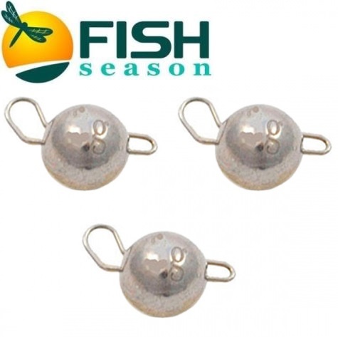 Груз разборная чебурашка Fish Season Silver вольфрам