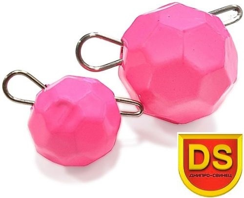 Груз разборный граненый DS Fishball Pink