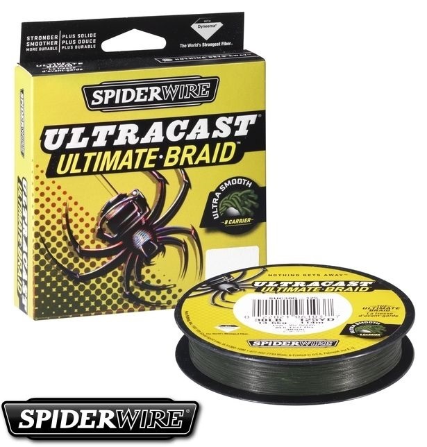 Spiderwire Ultracast Ultimate Braid 110m Low-Vis Green