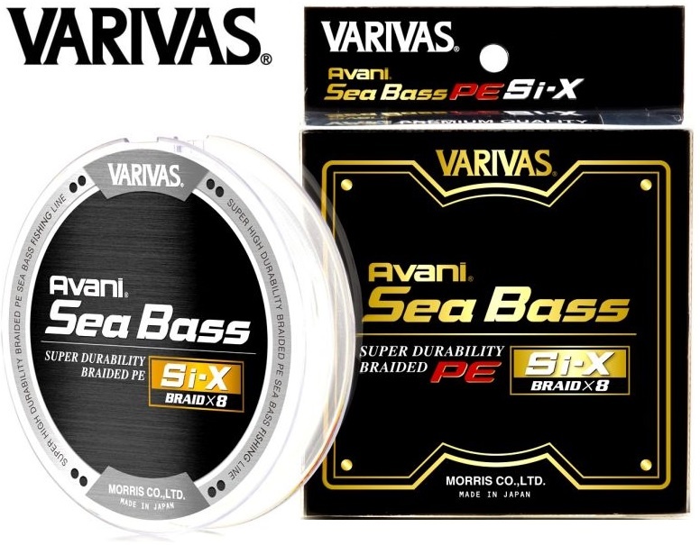 Varivas Avani Sea Bass PE Si-X Braid X8 150m