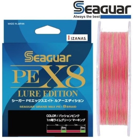 Seaguar PE X8 Lure Edition 200m Multicolor