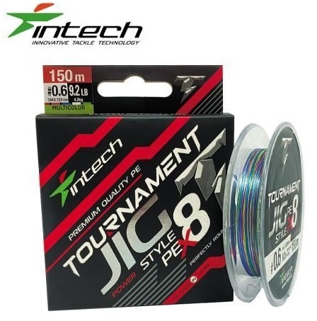 Intech Tournament Jig Style PE X8 Multicolor 150m