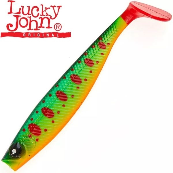 Lucky John Red Tail Shad 3.5''