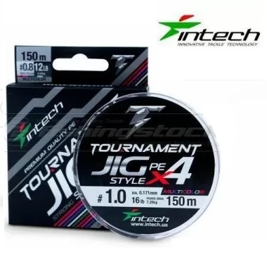 Intech Tournament Jig Style PE X4 Multicolor 150m