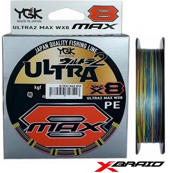 X-Braid Ultra Max WX8 150m Multicolor