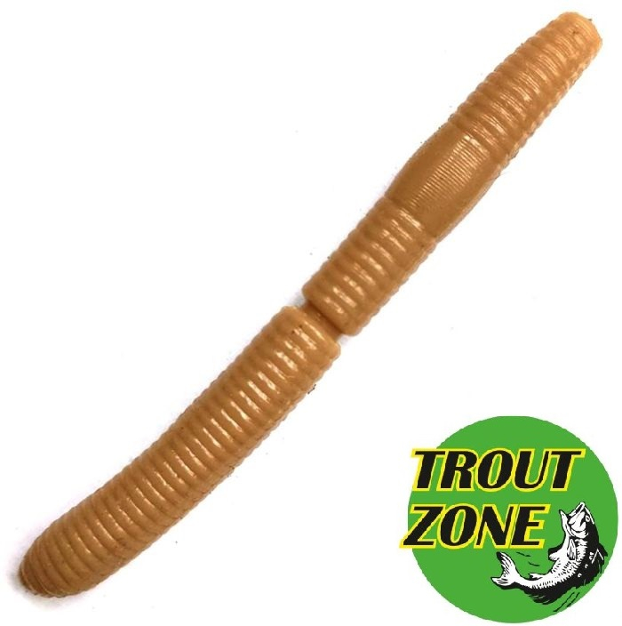 Trout Zone Wake Worm Fat Floating 2.6"