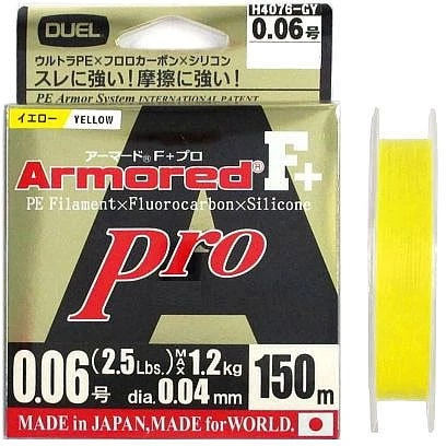 Duel Armored F+ Pro 150m Yellow