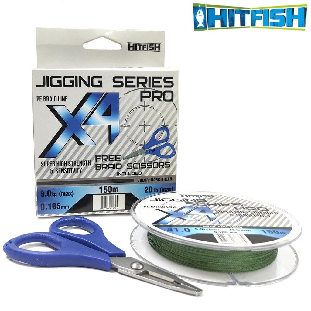 HitFish X4 Jigging Series PRO Dark Green 150m