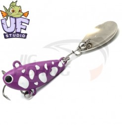 Тейл-спиннер UF Studio Buzzet Bullet 25gr #Purple Salamander