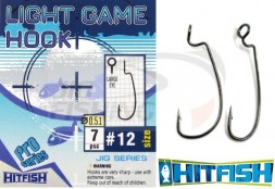 Крючки офсетные HitFish Light Game Hook #8 (7шт/уп)