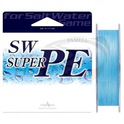 Шнур Yamatoyo SW Super PE Blue 150m #0.8 0.148mm 3.6kg