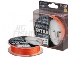 Шнур плетеный Akkoi Mask Ultra X4 130 Orange 0.05mm 2.1kg