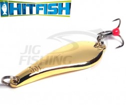 Зимняя блесна HitFish Winter Spoon 7008 45mm #03 Gold