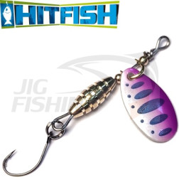 Вращающаяся блесна HitFish Trout Series Spoon 3.4gr #359