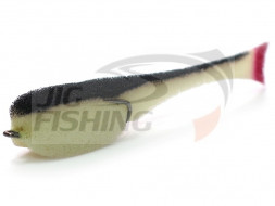 Поролоновые рыбки Leader 110mm #01 Black White