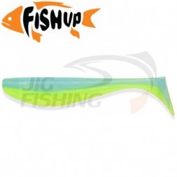 Мягкие приманки FishUp Wizzle Shad 3&quot; #206 Sky Chartreuse