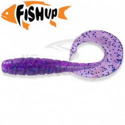 Мягкие приманки FishUp Mighty Grub 3.5&quot; #014 Violet Blue