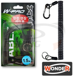 Ретривер-пружина Wonder W-Pro WG-SEC05 Cable 1.5m d-3mm