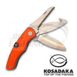 Нож складной охотничий Kosadaka 3в1 N-F51