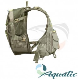 Комплект рюкзак/жилет рыболовный Aquatic РЖ-01