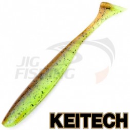 Мягкие приманки Keitech Easy Shiner 4&quot; #401 Green Pumpkin Chart