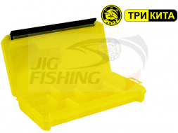 Коробка ТриКита для приманок КДП-2 Желтая