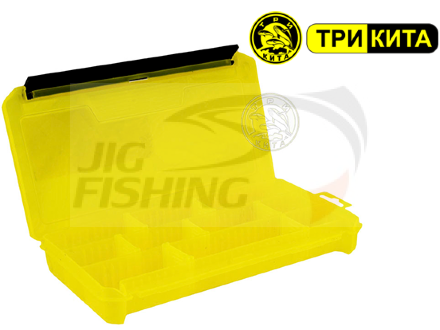 Коробка ТриКита для приманок КДП-2 Желтая