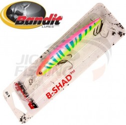 Воблер Bandit B-Shad 90F BDTB-B36 Blue Tiger Pink