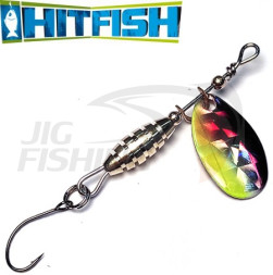 Вращающаяся блесна HitFish Trout Series Spoon 3.4gr #373