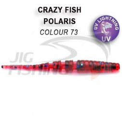 Мягкие приманки Crazy Fish Polaris 1.2&quot; 73 Blue Ruby