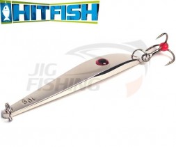 Зимняя блесна HitFish Winter Spoon 7009 60mm #01 Silver