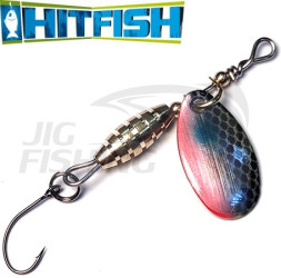 Вращающаяся блесна HitFish Trout Series Spoon 3.4gr #369