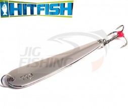 Зимняя блесна HitFish Winter Spoon 7010 43mm #01 Silver