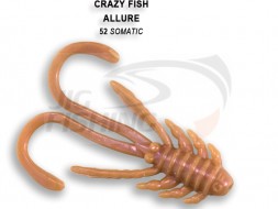 Мягкие приманки Crazy Fish Allure 1.6&quot;   52 Somatic